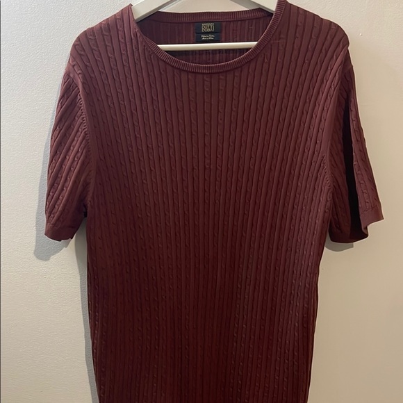 Massimo Dutti Dubai Maroon Sweater Size XL - Picture 3 of 6